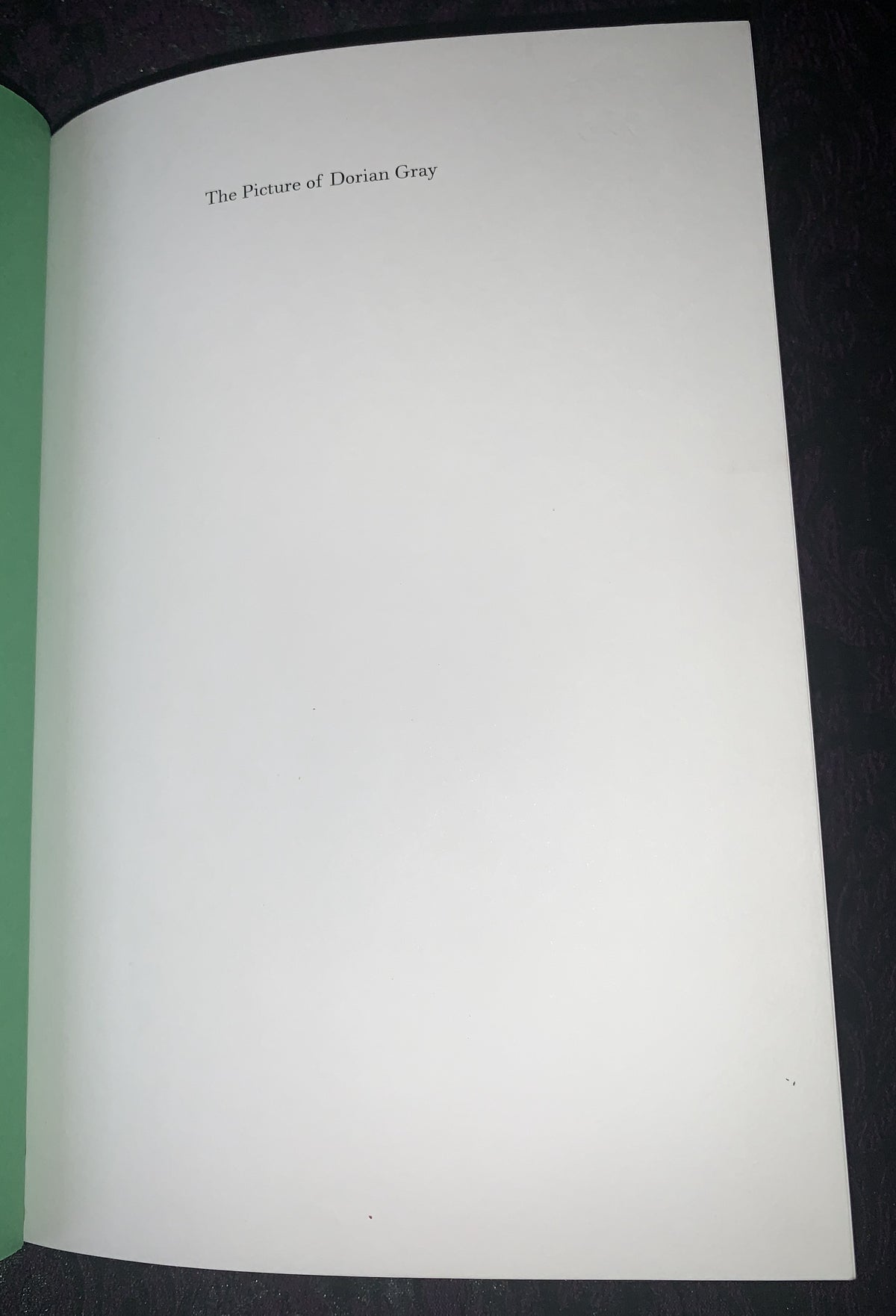 The Picture of Dorian Gray