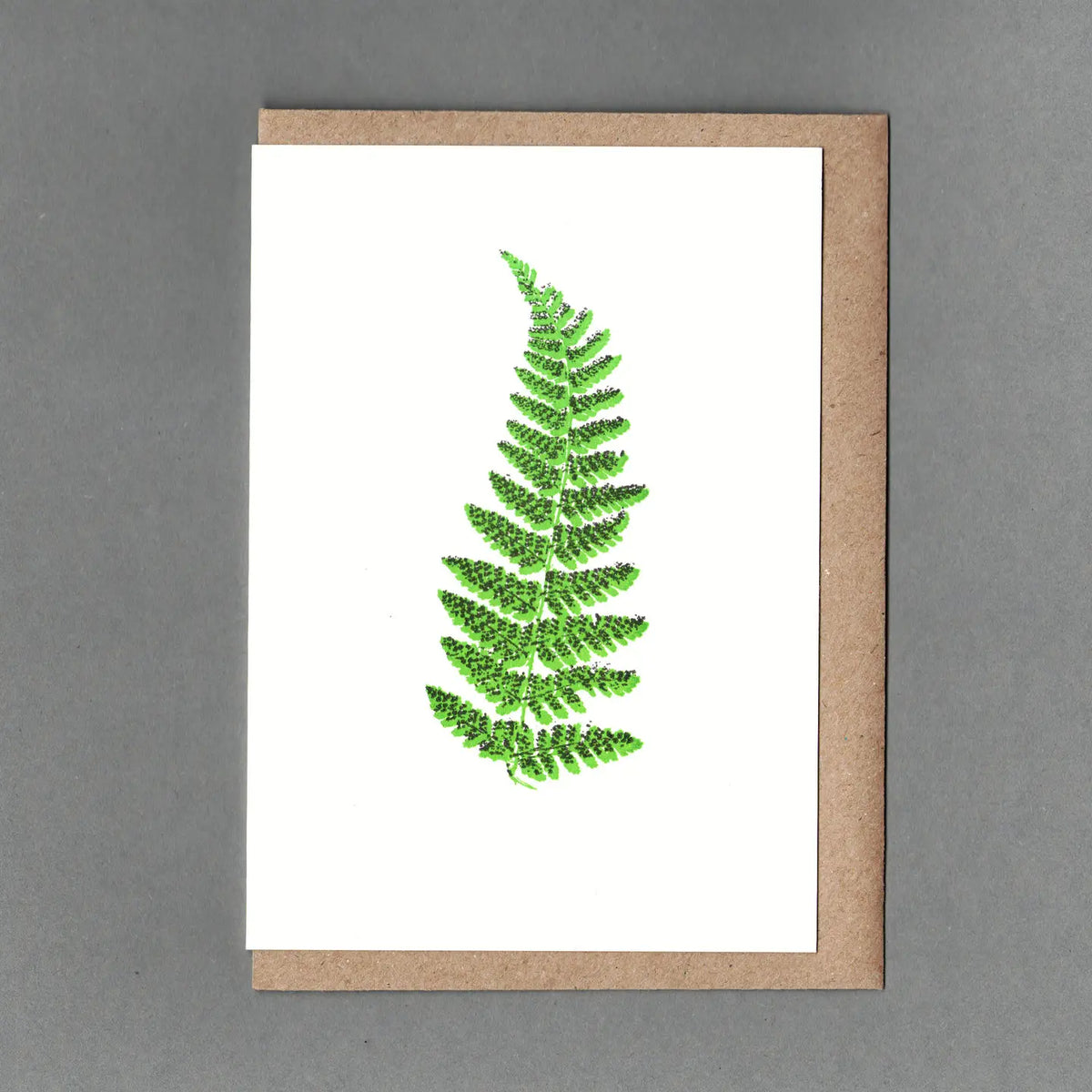 Fern greetings card