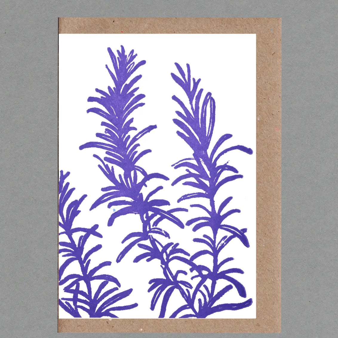 Rosemary greetings card