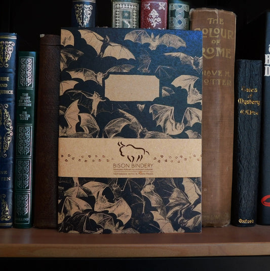 Bats blank sketchbook