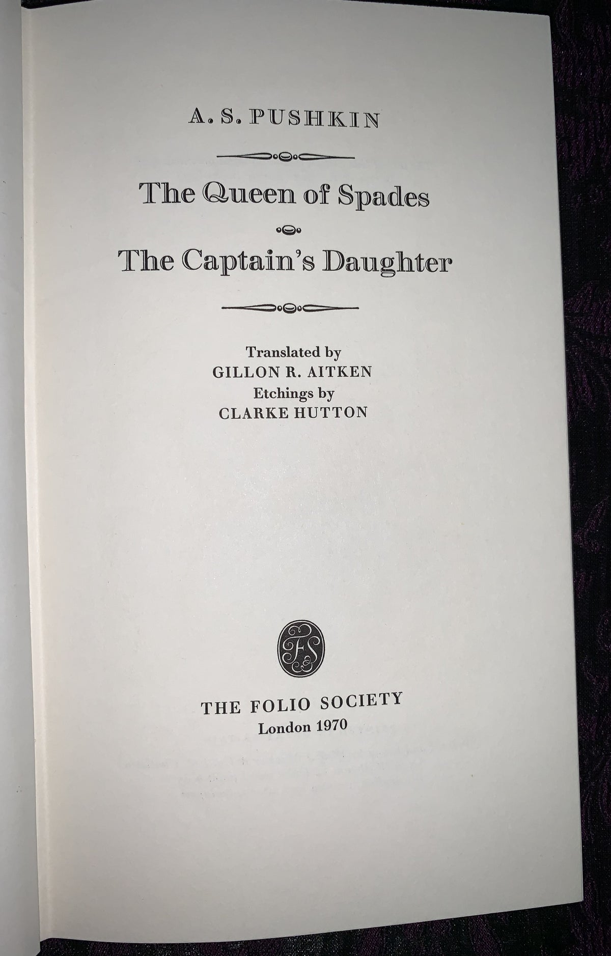 The Queen of Spades & The Captain's Daughter