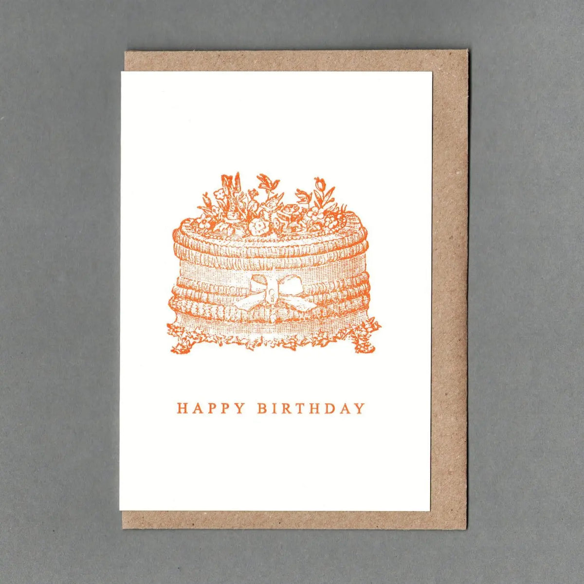 Birthday Cake greetings card
