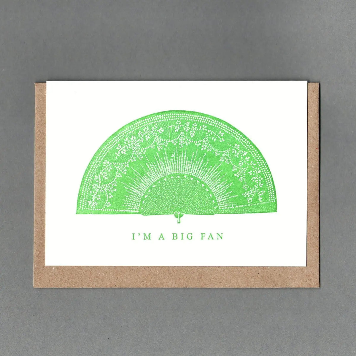 Fan greetings card