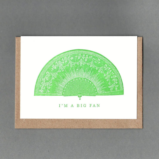 Fan greetings card