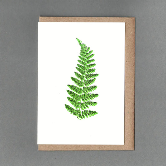 Fern greetings card