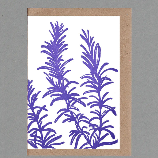 Rosemary greetings card