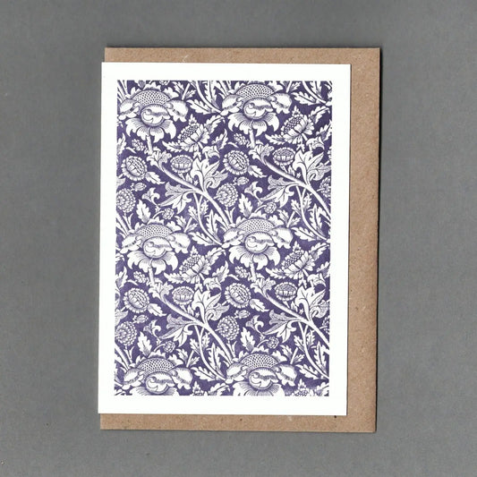 William Morris Wey Print greetings card